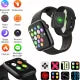 Black Advanced Version Bluetooth Digital Wrist Smart Watch IP67 Waterproof Bracelet Support Mobile Notification With Mobile App Connectivity Fitness Tracker & BP Monitor Step Counter 1.54 Inch TFT Screen With Digital & Smart Display